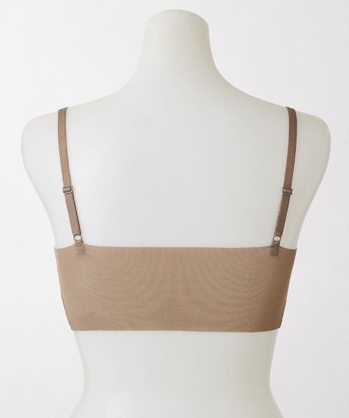 GUNZE(グンゼ)の「KIREILABO/キレイラボ ノンワイヤーブラジャー 接触冷感でひんやり Fitte COOL(ブラジャー・レディース・ブラウン系その他/ブラック/ライトブルー/グレー系その他/ベージュ・LARGE/MEDIUM/X-LARGE)」の7枚目の写真