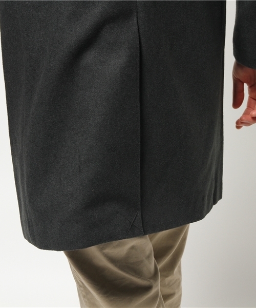 SEVENDAYS=SUNDAY(セブンデイズサンデイ)の「HARRISSツカイ チェスターコート(ピーコート・メンズ・キャメル/ネイビー/チャコールグレー・MEDIUM/SMALL/LARGE)」の10枚目の写真