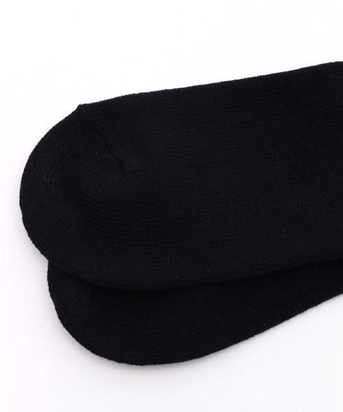 SEVENDAYS=SUNDAY（セブンデイズサンデイ）の「ａｄｂｅｎ　クルーリブ３本ライン（ソックス/靴下・レディース・ネイビー/ホワイト/グレー・FREE）」の6枚目の写真