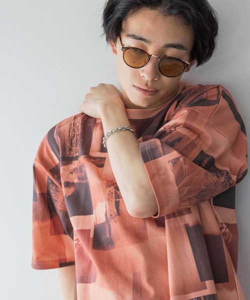 LOWRYS FARM(ローリーズファーム)の「フォトコラージュTSS 120681(Tシャツ/カットソー・メンズ・ホワイト/オレンジ/ネイビー/グリーン・MEDIUM/LARGE)」の17枚目の写真