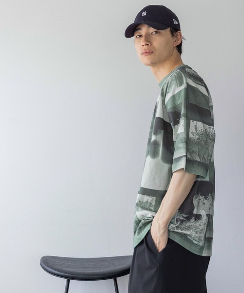 LOWRYS FARM(ローリーズファーム)の「フォトコラージュTSS 120681(Tシャツ/カットソー・メンズ・ホワイト/オレンジ/ネイビー/グリーン・MEDIUM/LARGE)」の21枚目の写真