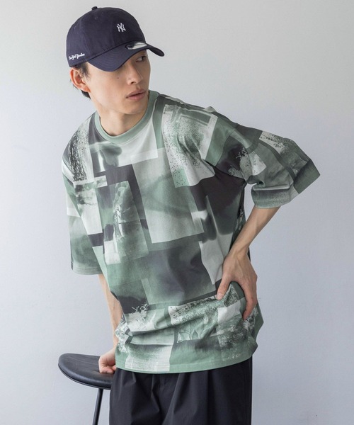LOWRYS FARM(ローリーズファーム)の「フォトコラージュTSS 120681(Tシャツ/カットソー・メンズ・ホワイト/オレンジ/ネイビー/グリーン・MEDIUM/LARGE)」の22枚目の写真
