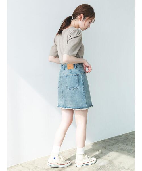 so4u(ソーフォーユー)の「変形テレコカットソー(Tシャツ/カットソー・レディース・キナリ/ベージュ・F)」の16枚目の写真