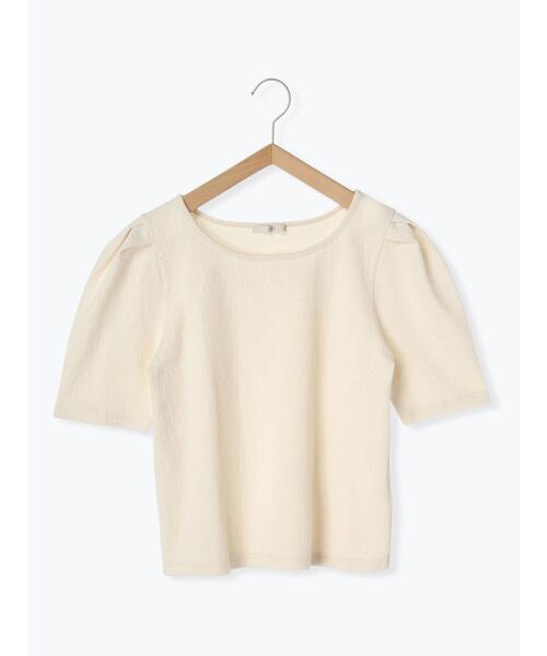 so4u(ソーフォーユー)の「変形テレコカットソー(Tシャツ/カットソー・レディース・キナリ/ベージュ・F)」の18枚目の写真