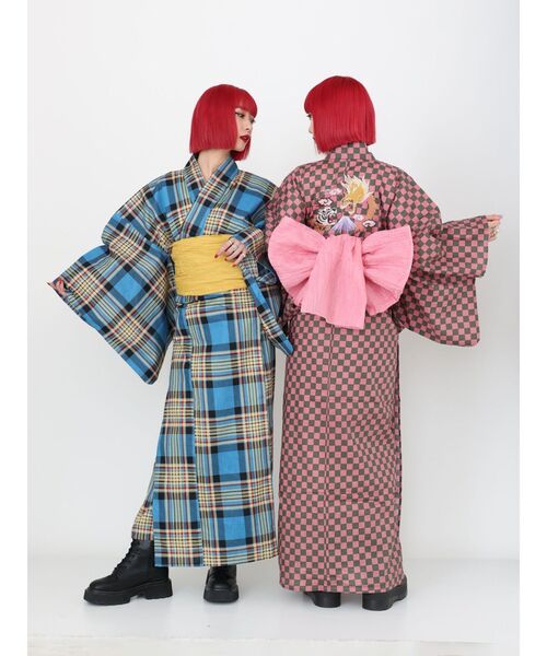 jouetie（ジュエティ）の「ジャパンローズ柄浴衣セット（浴衣