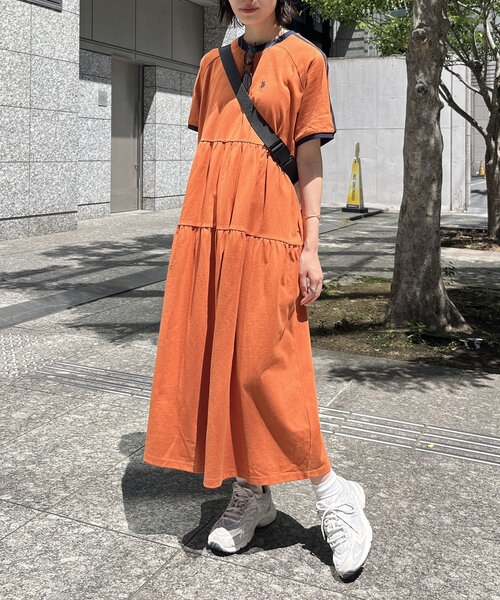 テニスワンピース♥️薄緑色♥️何年前ユーロ購入伸縮性ある日本約Mサイズ可愛いブラ付き ニッセン ワンピース ロング マキシ 小さいサイズ レディース 袖
