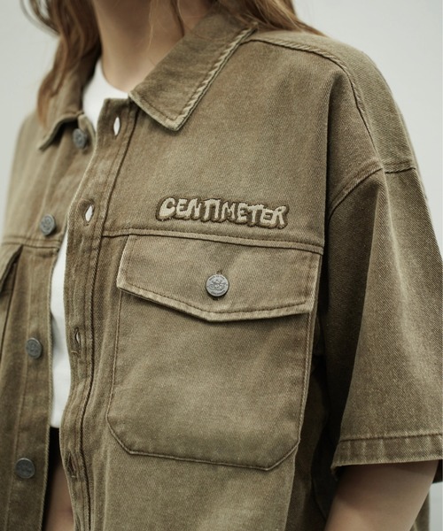 CMT ruler work shirt（シャツ/ブラウス）｜centimeter（センチメーター）