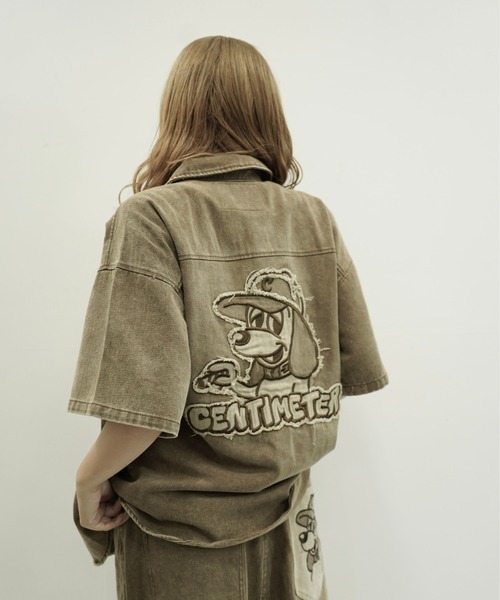CMT ruler work shirt（シャツ/ブラウス）｜centimeter（センチメーター）