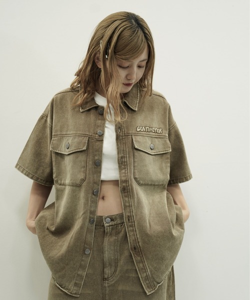 CMT ruler work shirt（シャツ/ブラウス）｜centimeter（センチメーター）