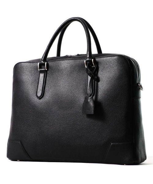 SONNE(ゾンネ)の「【SONNE /ゾンネ】CLAUDIO クラウディオ BUSINESS BAG(ビジネスバッグ・メンズ・ネイビー/ブラック・FREE)」の4枚目の写真