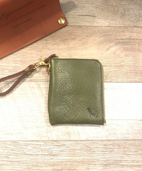 Esperanto（エスペラント）の「esperanto (エスペラント)/イタリアレザー　ミニ財布（財布・メンズ・ブラウン/キャメル/レッド/イエロー/ブラック/ネイビー/グリーン・FREE）」の4枚目の写真