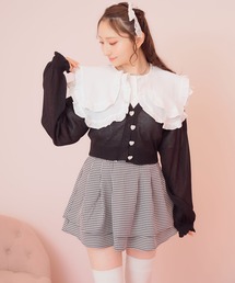 ラメシアークロップドカーディガン