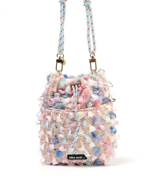 niko and...（ニコアンド）の「オリジナルアソートデザインショルダーバッグ（ショルダーバッグ・レディース・ブルー/アイボリー/ピンク/ブラック/グリーン/ブラック系その他/ピンク系その他/ブラック系その他2/アイボリー系/シルバー/レオパード/グリーン系その他・0）」の14枚目の写真