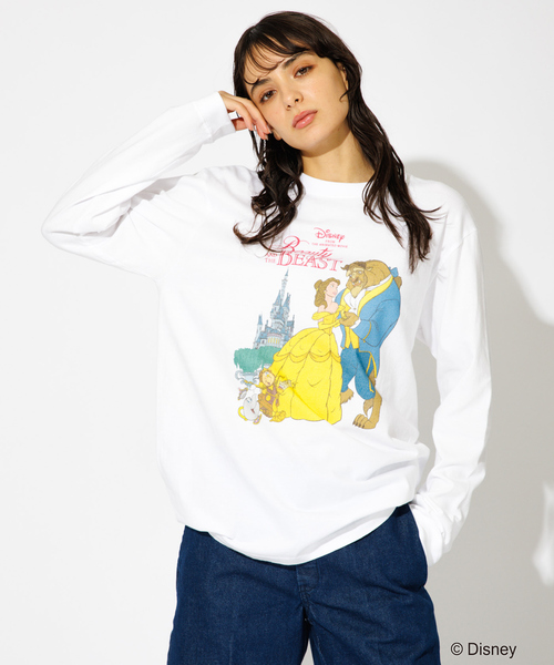 GOOD ROCK SPEED(グッドロックスピード)の「【GOOD ROCK SPEED / グッドロックスピード】Disney /ディズニー / キャラクターTシャツ(Tシャツ/カットソー・メンズ・ホワイト系その他/ホワイト系その他2・XL/L/M)」の2枚目の写真