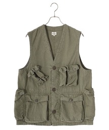 GOLD | 東洋エンタープライズ GOLD / ゴールド：COTTON WEATHER CLOTH C-1 VEST：24A-GL15473[MUS](ベスト)