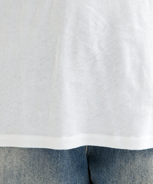 mystic（ミスティック）の「ノースリPHOTO Tシャツ（Tシャツ/カットソー・レディース・ピンク/オフホワイト・FREE）」の13枚目の写真