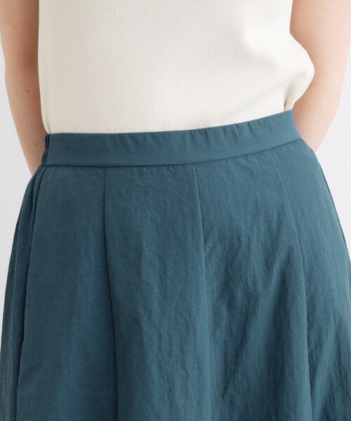 grove（グローブ）の「◆ナイロンワッシャーボリュームスカート（スカート・レディース・ナチュラル/モスグリーン/ブラック・02/03/05/04/01）」の5枚目の写真