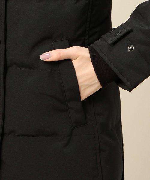 CANADA GOOSE(カナダグース)の「BY CANADA GOOSE MACKENZIE ダウンジャケット(ダウンジャケット/コート・レディース・ブラック/ベージュ・SMALL/MEDIUM)」の15枚目の写真