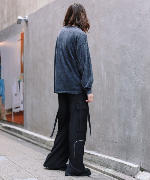 SPINNS（スピンズ）の「【ユニセックスで着用可能】ポケットカーゴテーラードパンツ（カーゴパンツ・メンズ・ブラウン/ブラック・L/M）」の19枚目の写真