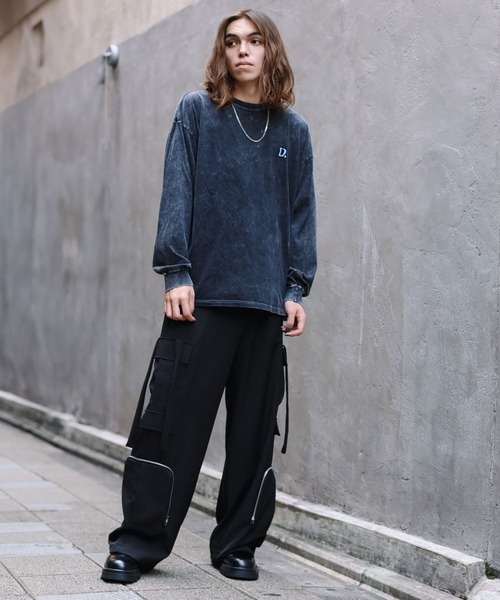 SPINNS（スピンズ）の「【ユニセックスで着用可能】ポケットカーゴテーラードパンツ（カーゴパンツ・メンズ・ブラウン/ブラック・L/M）」の20枚目の写真