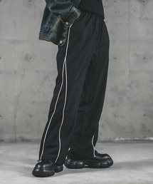 ワイド ギャザーパンツ サイドライン ジャージ 韓国 ストレートA 楽天市場】サイドラインパンツ サイドライン ジャージ