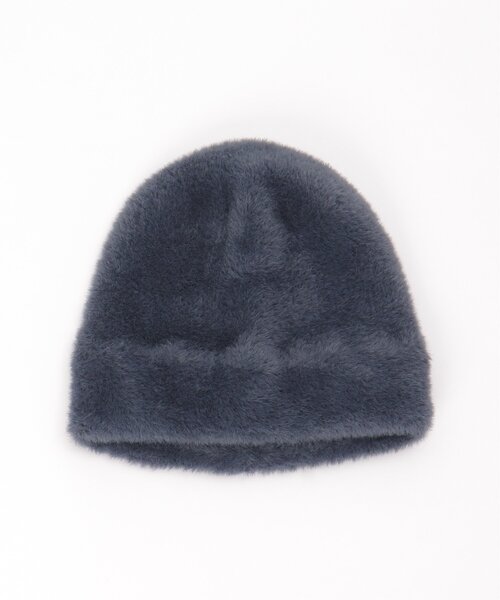 ikka(イッカ)の「シャギービーニー(ニットキャップ/ビーニー・レディース・ライトグレー/ネイビー/ブラック・FREE)」の13枚目の写真