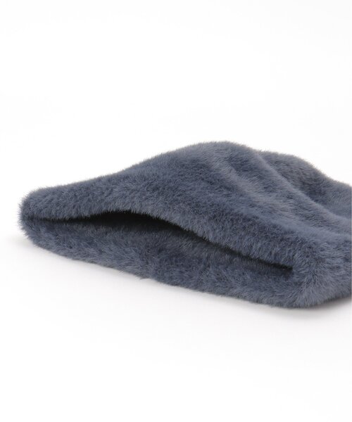 ikka(イッカ)の「シャギービーニー(ニットキャップ/ビーニー・レディース・ライトグレー/ネイビー/ブラック・FREE)」の16枚目の写真