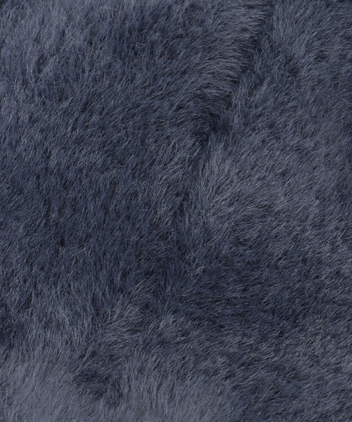 ikka(イッカ)の「シャギービーニー(ニットキャップ/ビーニー・レディース・ライトグレー/ネイビー/ブラック・FREE)」の8枚目の写真