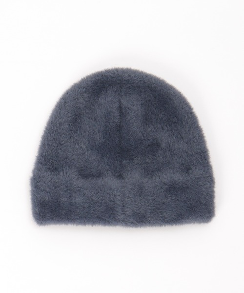 ikka(イッカ)の「シャギービーニー(ニットキャップ/ビーニー・レディース・ライトグレー/ネイビー/ブラック・FREE)」の5枚目の写真