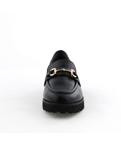 HIMIKO（ヒミコ）の「【HIMIKO】トラックソールビットローファー/641322（ローファー・レディース・ピンク/グレー/アイボリー/ブラック・24.0cm/23.0cm/22.5cm/24.5cm/23.5cm/22.0cm/25.0cm/25.5cm/21.5cm/26.5cm/26.0cm）」の6枚目の写真