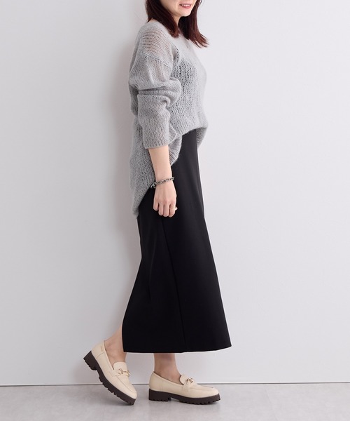 HIMIKO（ヒミコ）の「【HIMIKO】トラックソールビットローファー/641322（ローファー・レディース・ピンク/グレー/アイボリー/ブラック・24.0cm/23.0cm/22.5cm/24.5cm/23.5cm/22.0cm/25.0cm/25.5cm/21.5cm/26.5cm/26.0cm）」の19枚目の写真