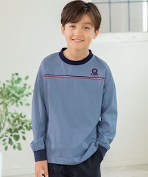 J.PRESS（ジェイプレス）の「【100-130cm】トリコロールライン カットソー（Tシャツ/カットソー）」