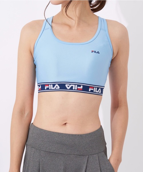 【FILA】FRAGOLA フラゴラトレーサー★ブラックピンクブルー セール】【FILA/フィラ】レディースブラトップ サウナ サ活
