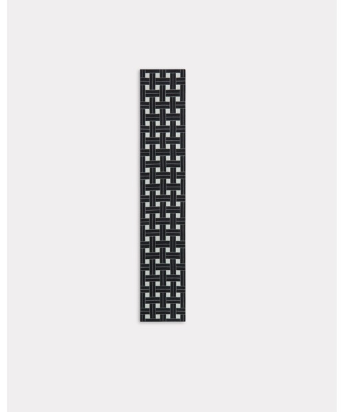 \'KENZO Weave\' オーバーサイズ リバーシブル ウール スカーフ(マフラー)|KENZO(ケンゾー)