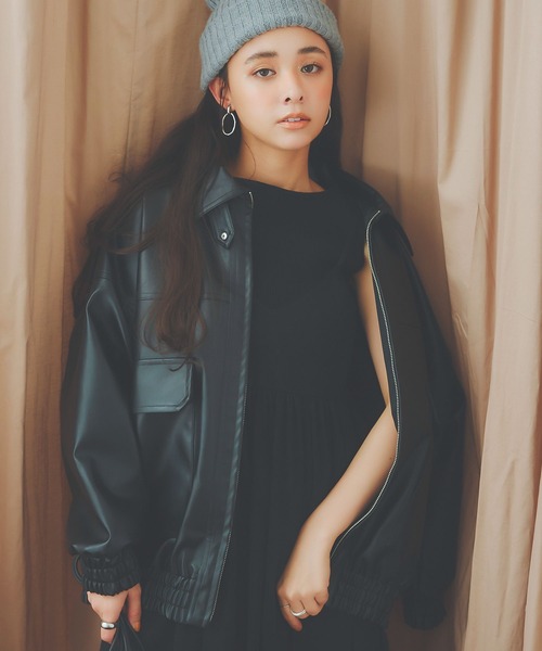 POSTELEGANT 2025AW新作 ファー取り外し可ブルゾン POSTELEGANT 2025AW新作 ファー取り外し可ブルゾン POSTELEGANT 2025AW