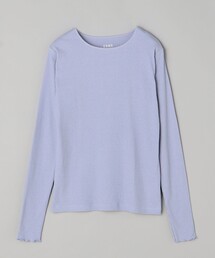 メロー袖 クルーネック ロングスリーブTシャツ