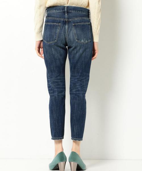 Another Edition（アナザーエディション）の「スリムボーイズデニム/AEBC SLIM BOYS DNM（デニムパンツ・レディース・ネイビー・LARGE/MEDIUM/SMALL）」の12枚目の写真