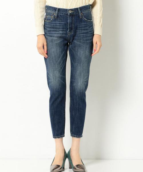 Another Edition（アナザーエディション）の「スリムボーイズデニム/AEBC SLIM BOYS DNM（デニムパンツ・レディース・ネイビー・LARGE/MEDIUM/SMALL）」の6枚目の写真