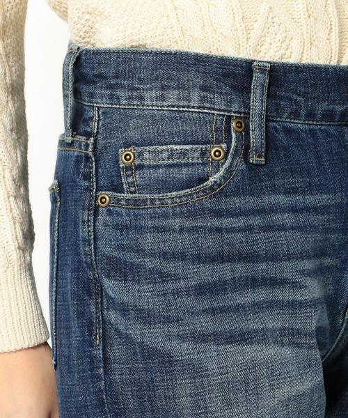 Another Edition（アナザーエディション）の「スリムボーイズデニム/AEBC SLIM BOYS DNM（デニムパンツ・レディース・ネイビー・LARGE/MEDIUM/SMALL）」の9枚目の写真