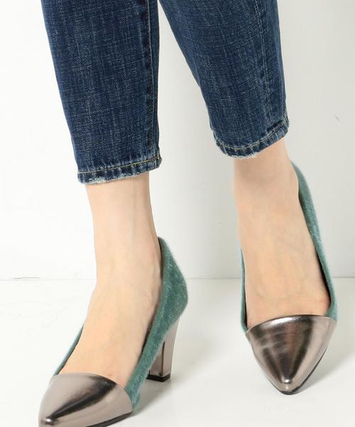 Another Edition（アナザーエディション）の「スリムボーイズデニム/AEBC SLIM BOYS DNM（デニムパンツ・レディース・ネイビー・LARGE/MEDIUM/SMALL）」の2枚目の写真