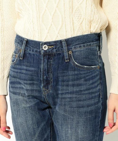 Another Edition（アナザーエディション）の「スリムボーイズデニム/AEBC SLIM BOYS DNM（デニムパンツ・レディース・ネイビー・LARGE/MEDIUM/SMALL）」の4枚目の写真