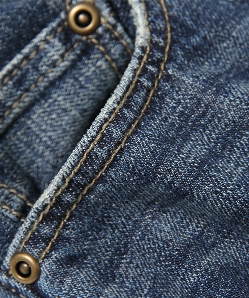 Another Edition（アナザーエディション）の「スリムボーイズデニム/AEBC SLIM BOYS DNM（デニムパンツ・レディース・ネイビー・LARGE/MEDIUM/SMALL）」の5枚目の写真