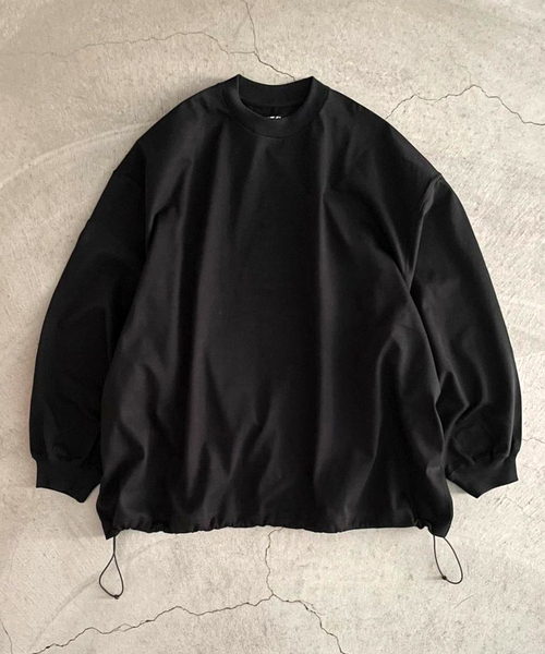 トップス is-ness 23AW BALLOON LONG SLEEVE T-SHIRT BALLOON LONG