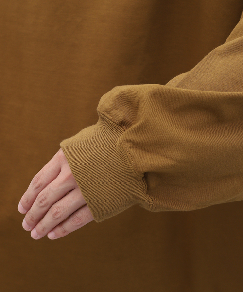 is-ness(イズネス)の「【is-ness / イズネス】BALLOON LONG SLEEVE T SHIRT(Tシャツ/カットソー・メンズ・ブラック/キャメル・MEDIUM/LARGE)」の12枚目の写真