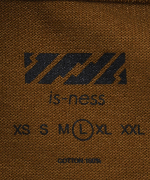 is-ness(イズネス)の「【is-ness / イズネス】BALLOON LONG SLEEVE T SHIRT(Tシャツ/カットソー・メンズ・ブラック/キャメル・MEDIUM/LARGE)」の16枚目の写真