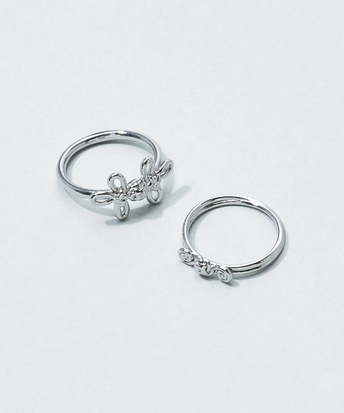 GOLDY(ゴールディ)の「チャイナ ブレード セット リング(リング・レディース・シルバー/ゴールド/シルバー系その他/ゴールド系その他・FREE)」の5枚目の写真