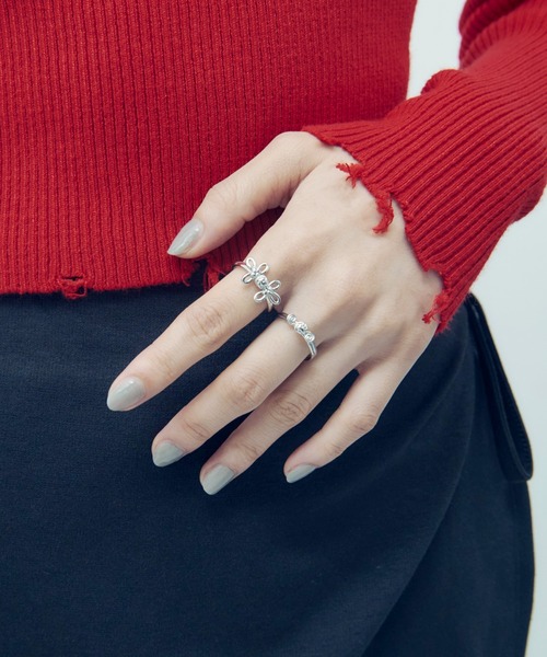 GOLDY(ゴールディ)の「チャイナ ブレード セット リング(リング・レディース・シルバー/ゴールド/シルバー系その他/ゴールド系その他・FREE)」の10枚目の写真