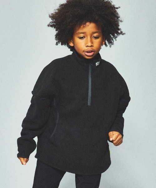 【セール】RE/SP RE/SP Fleece Harf Zip Jacket / アールイーエスピー アールイーエスピー フリースハーフジップジャケット（ブルゾン）｜RE/SP（アールイーエスピー）