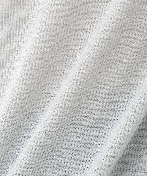 GLOBAL WORK(グローバルワーク)の「MATINEE LINE/ラメシアーリブロングスリーブプルオーバー/142446(Tシャツ/カットソー・レディース・ライトグレー/ブラック/グレー・LARGE/MEDIUM)」の11枚目の写真