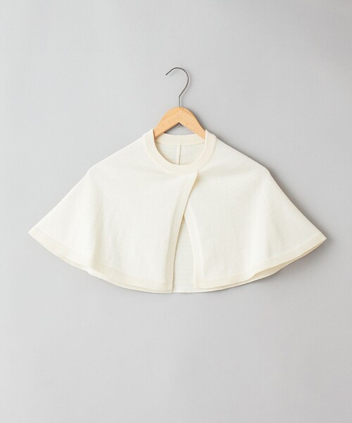 RONEL（ロネル）の「【2セットアイテム】ケープ&シアーリブニット（ニット/セーター・レディース・ブラック/ターコイズブルー/オフホワイト・FREE）」の12枚目の写真